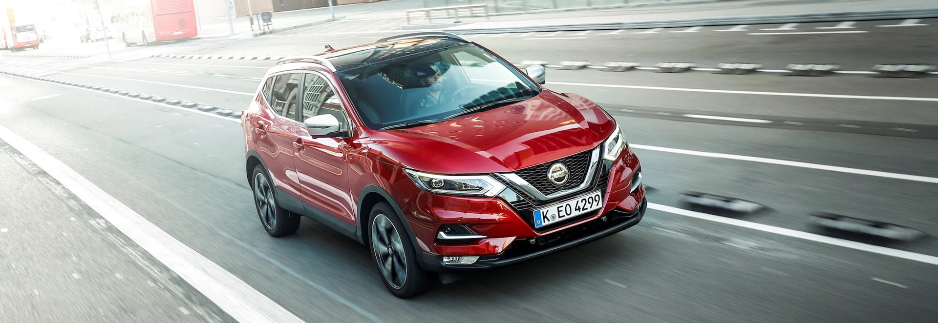 Behind the wheel of the new Nissan Qashqai 